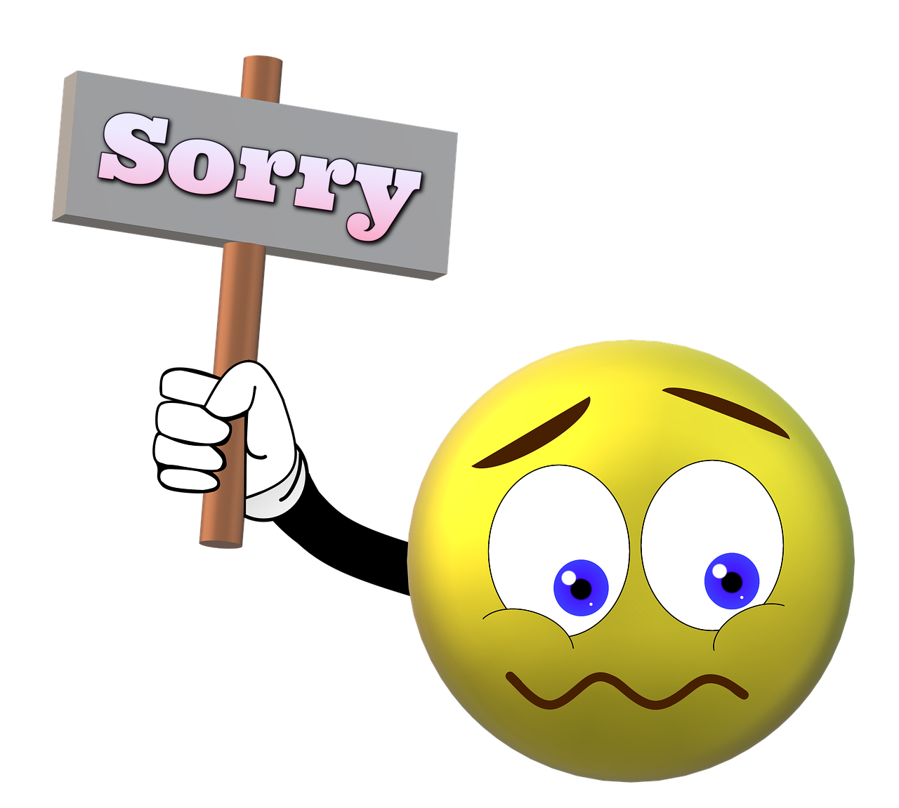 A message of apology